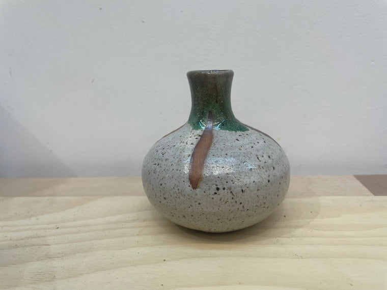 Bulb Speckle vase