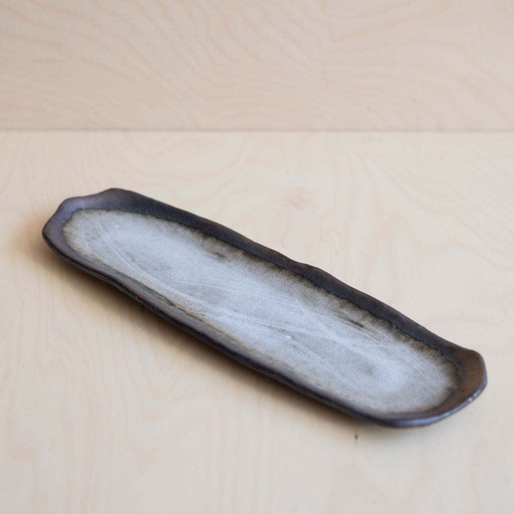 Oyster Glaze Oblong Plate