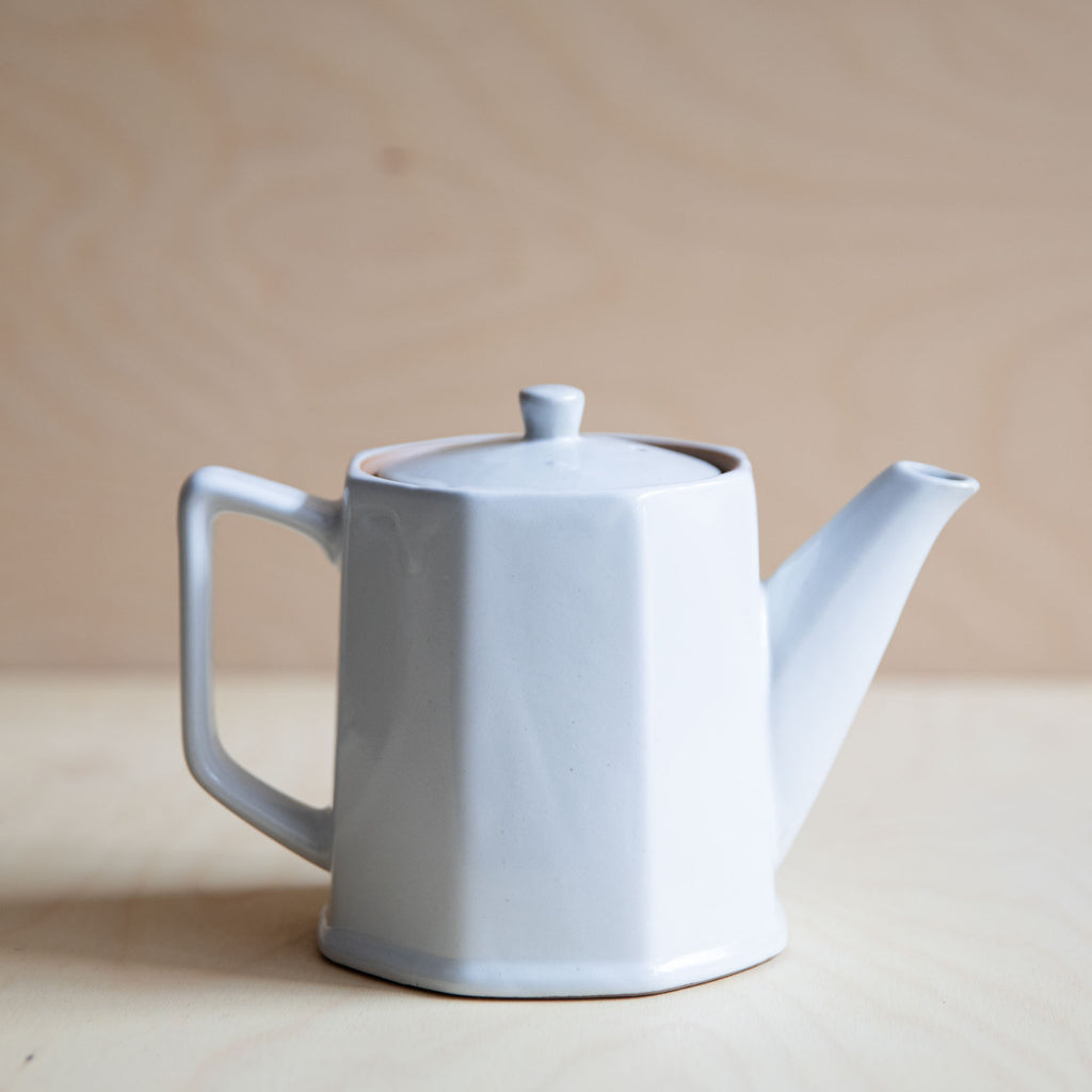 Teapot Octagonal white 560ml