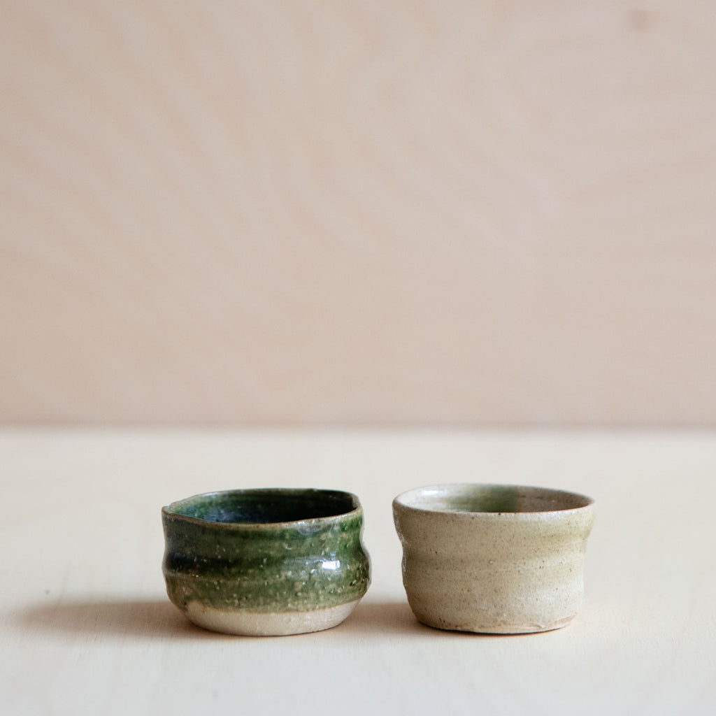 5 Sake Cups in Wooden Box