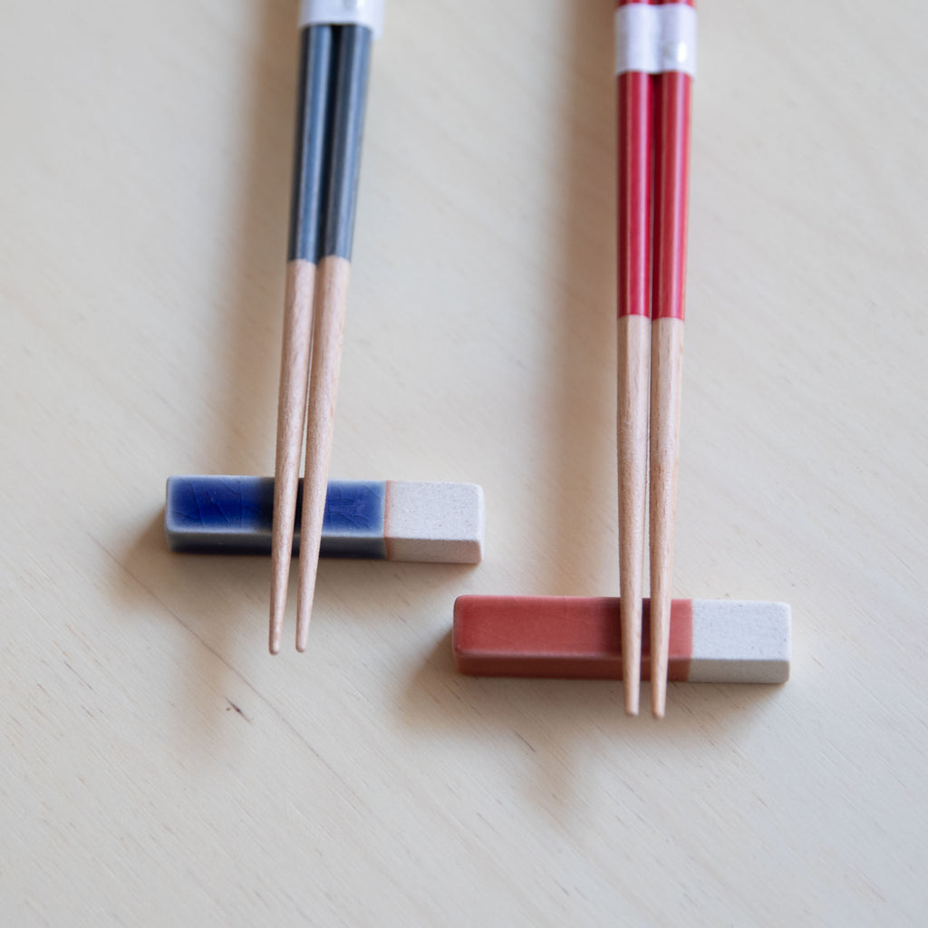 Haze chopstick set - Navy & Red