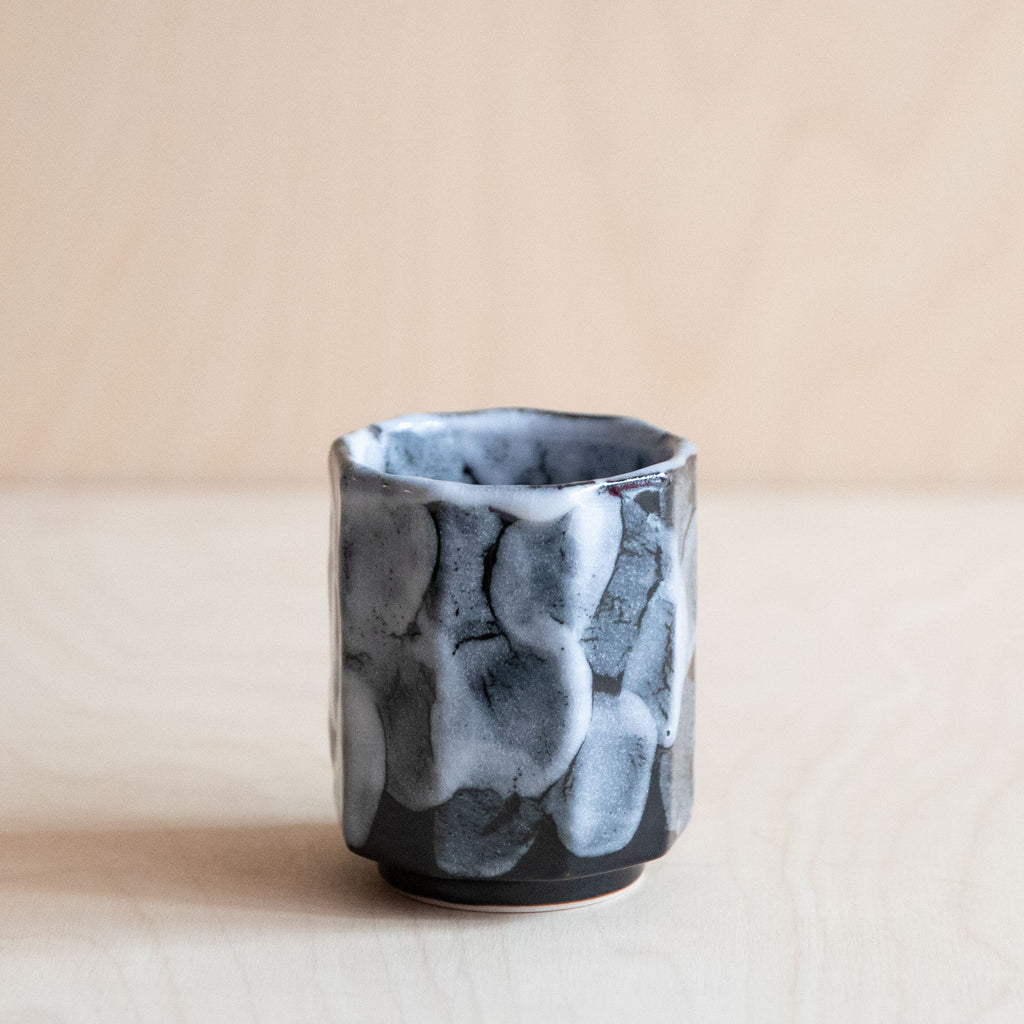 Grey Tetsu Glaze Cup