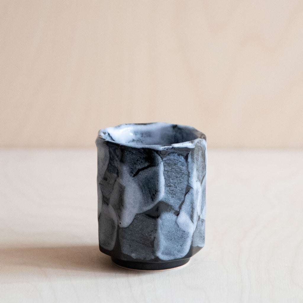 Grey Tetsu Glaze Cup