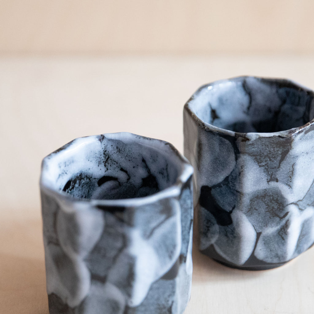 Grey Tetsu Glaze Cup