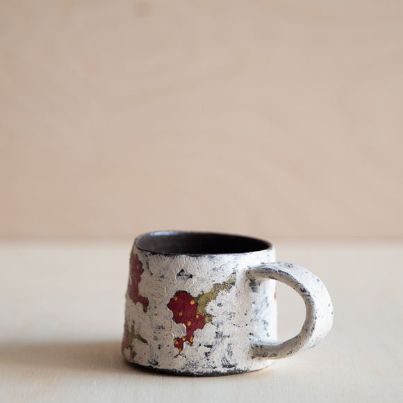 Red Berry Small Ceramic Mug 01