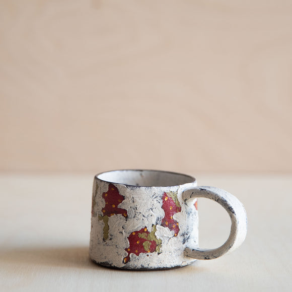 Red Berry Small Ceramic Mug 02