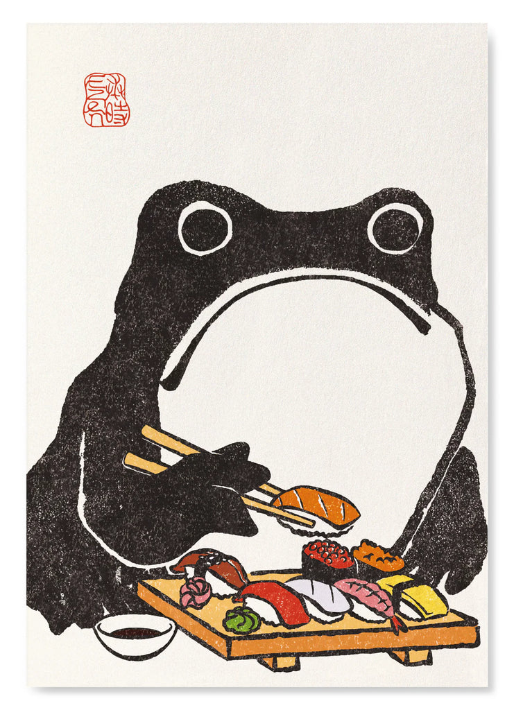 Sushi Frog print