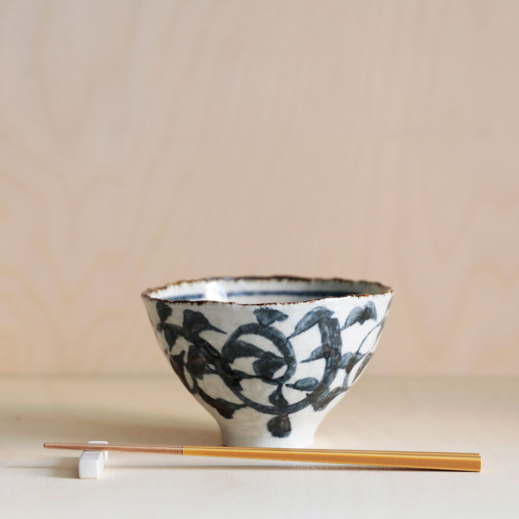 Tako Karakusa Blue pattern Bowl