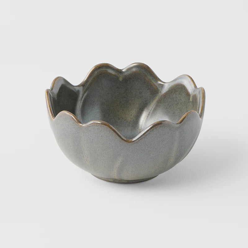 Sauce Dish Sakura Shape Mist Glaze