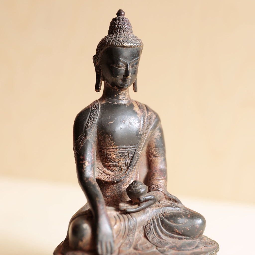 Brass Seated Buddha No 4