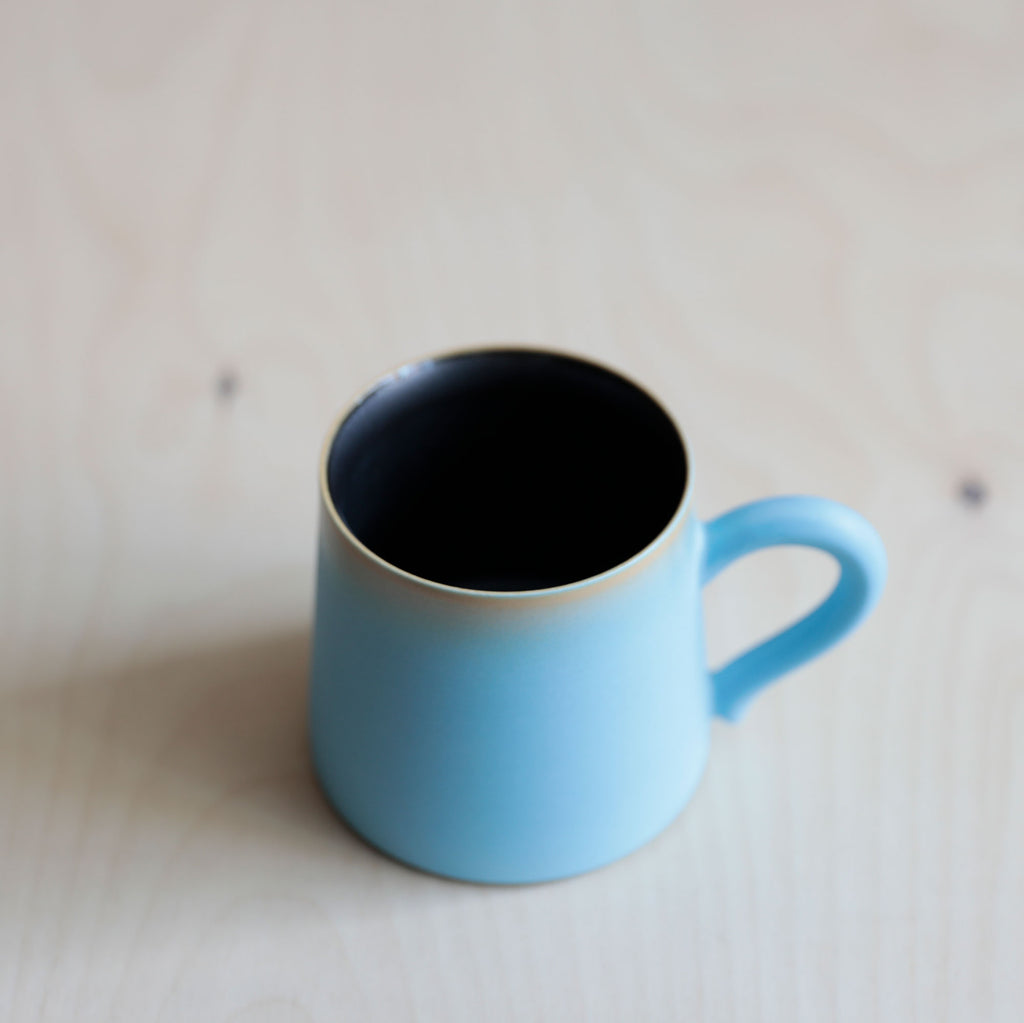 Porcelain Lake Glaze Mug from Jingdezhen