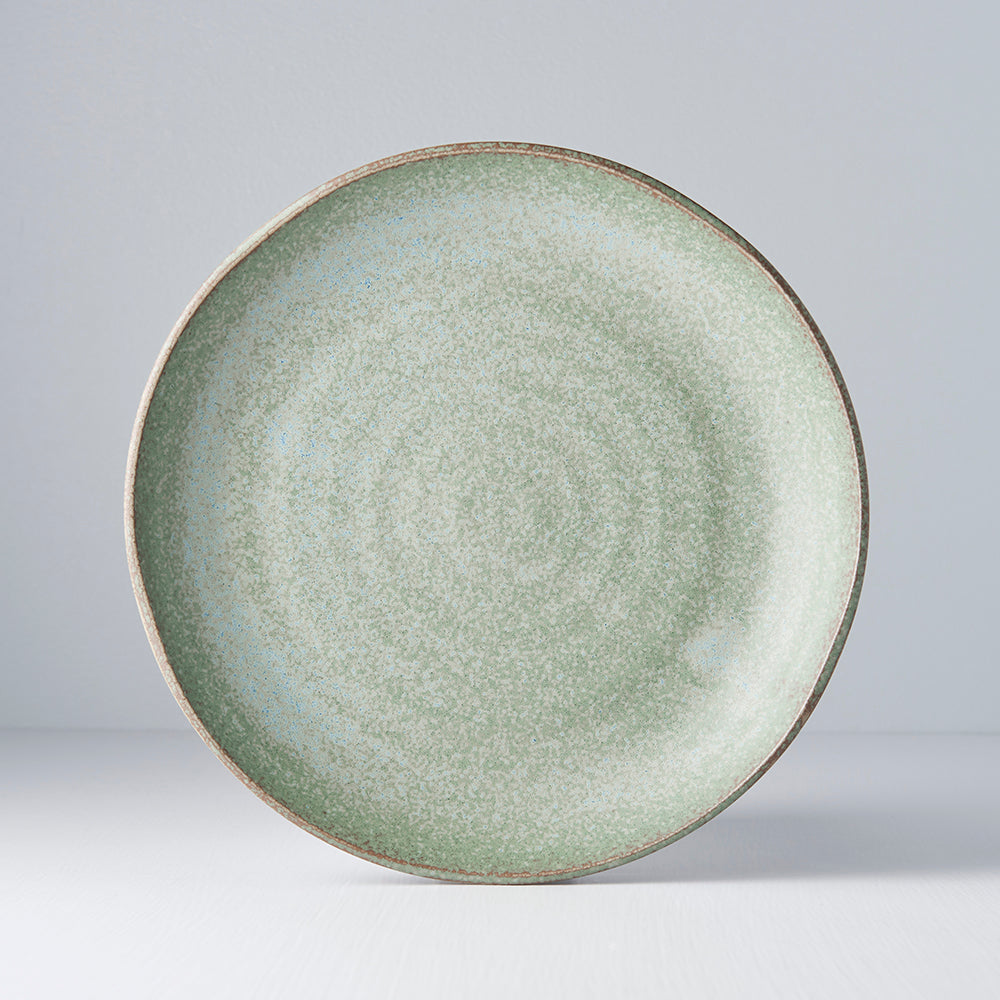 Green Uneven Plate